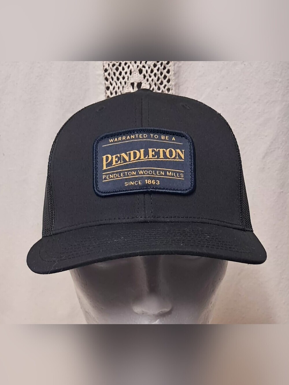 Pendleton Patch Trucker Hat OS Adjustable NWT - Picture 2 of 7